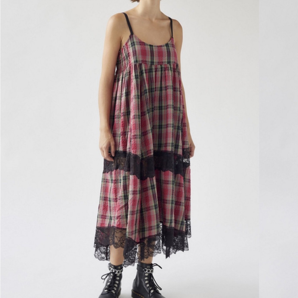 NWT Urban Outfitters Baez Lace Inset Dress